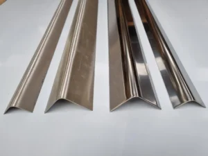 نبشی استیل براق